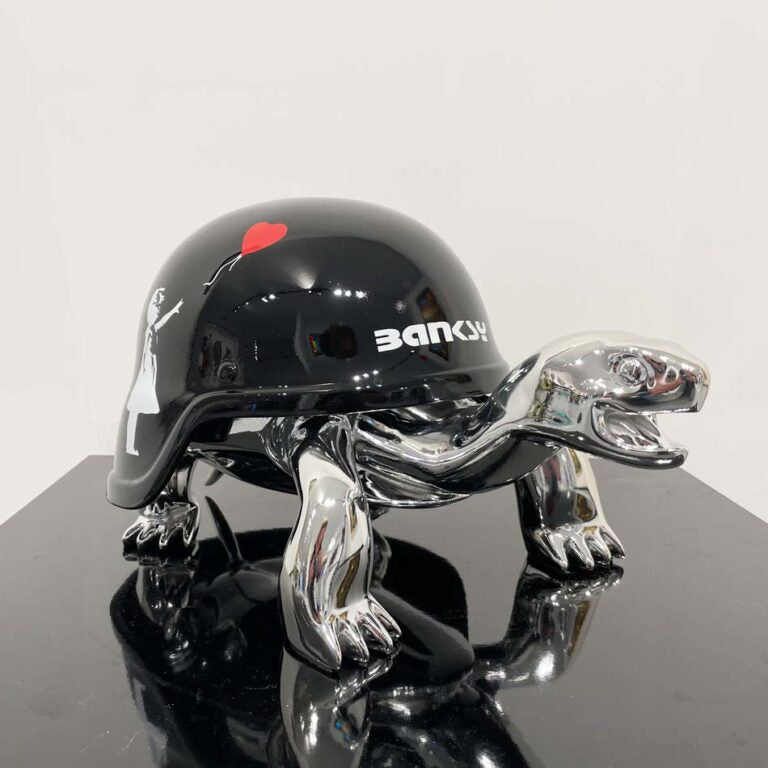 Turtle Banksy Ballon Girl