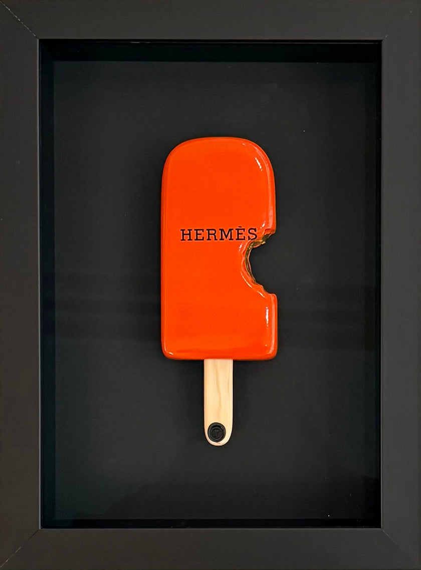 Hermes orange one bite