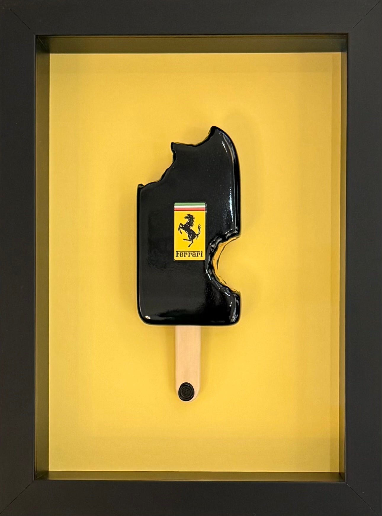 Ferrari black three bite