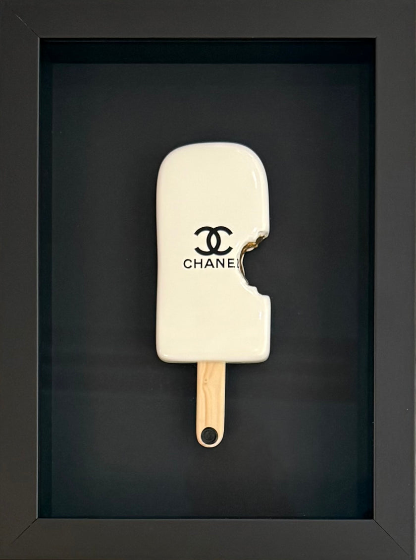 Chanel white one bite