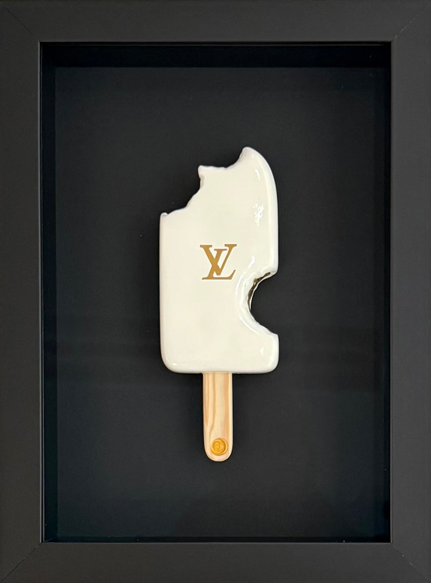 LV white three bite