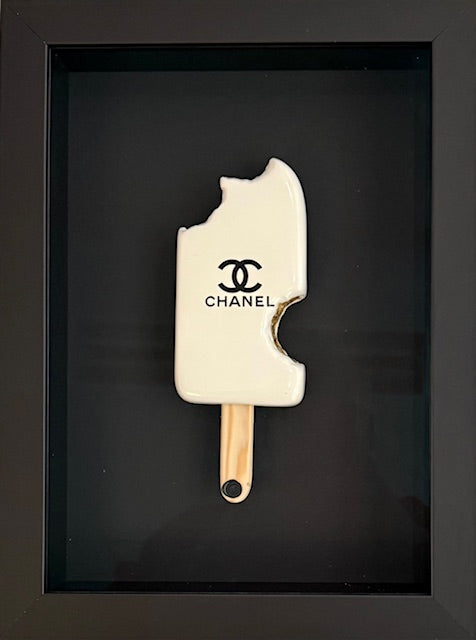 Chanel White three bite