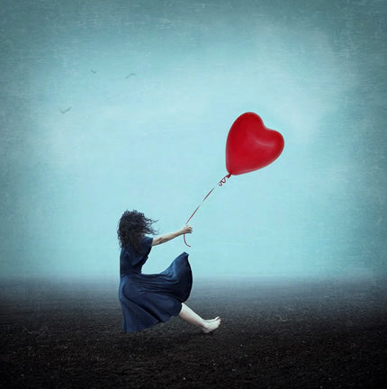 Holding onto her heart