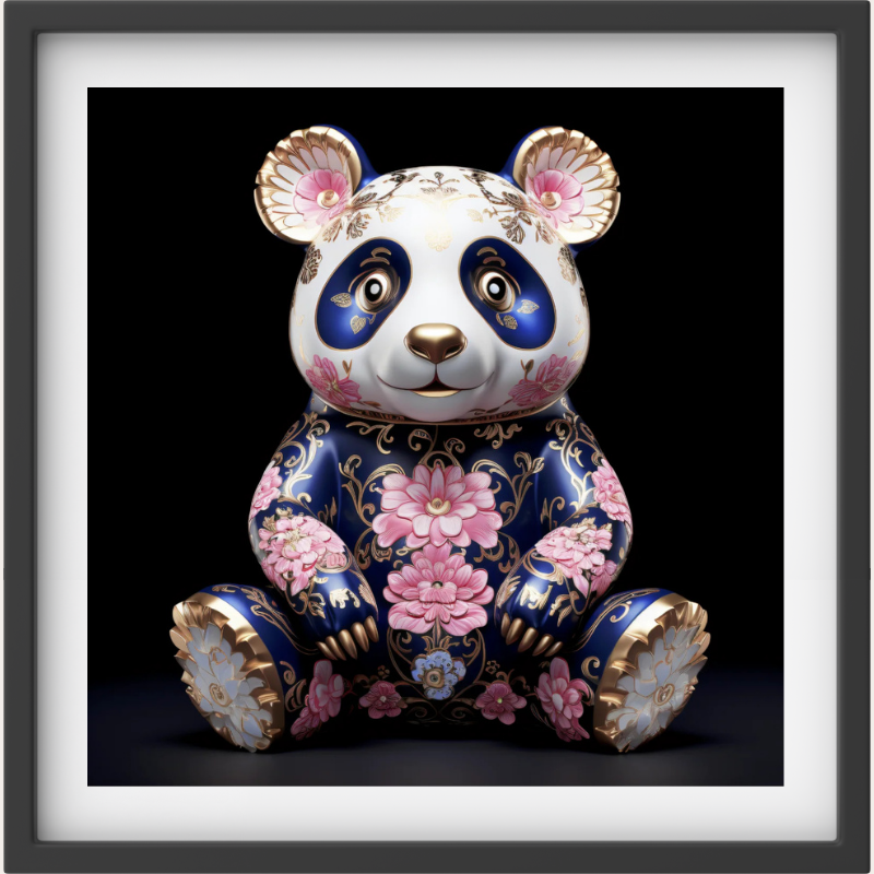 Royal Blue Panda