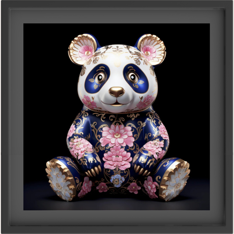 Royal Blue Panda