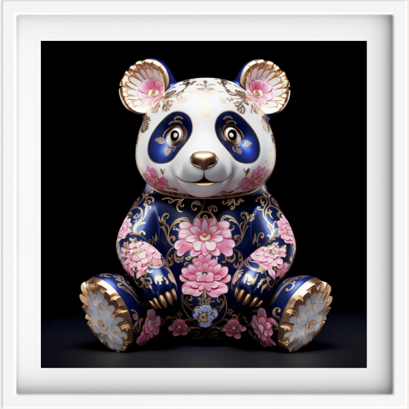 Royal Blue Panda