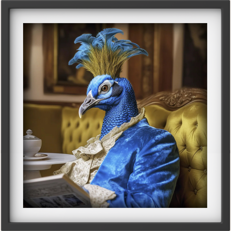Peacock Blue