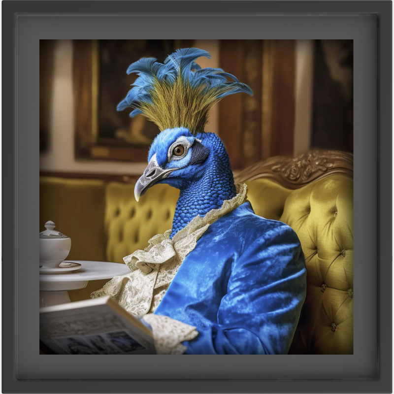 Peacock Blue