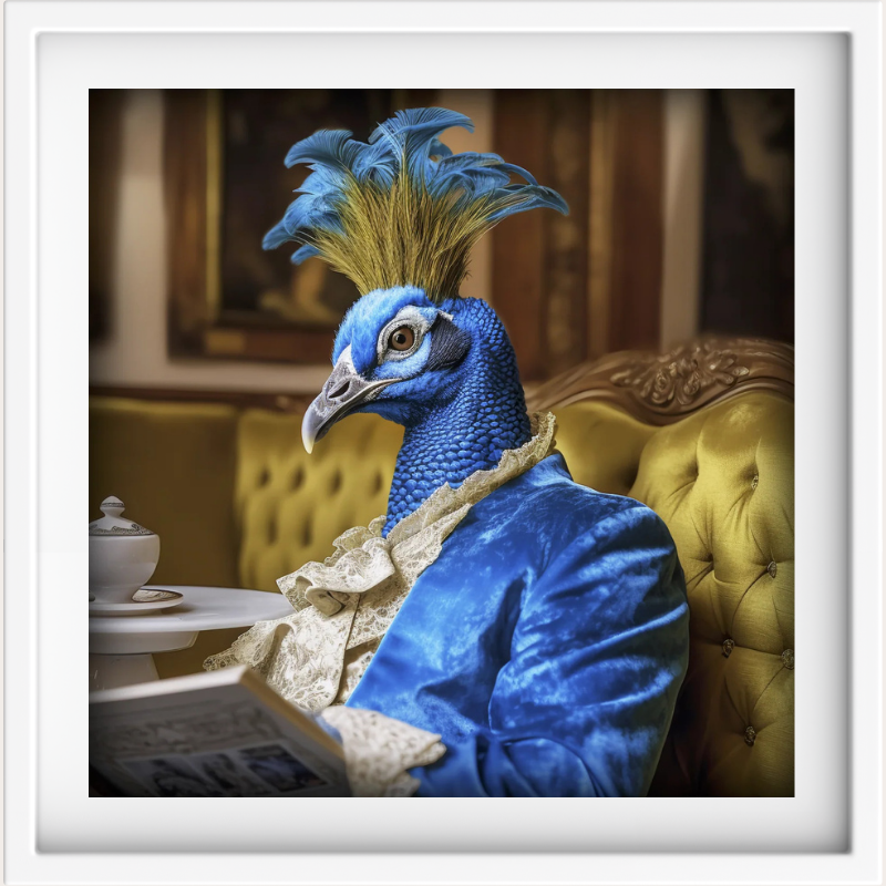 Peacock Blue