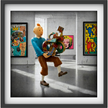 Tintin in the Gallery