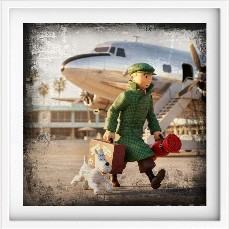 Tintin Arrives