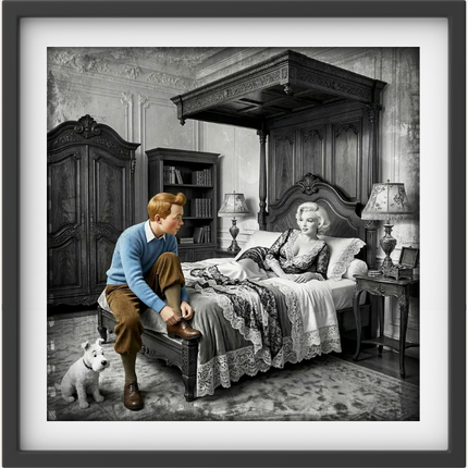 Tintin and Marilyn