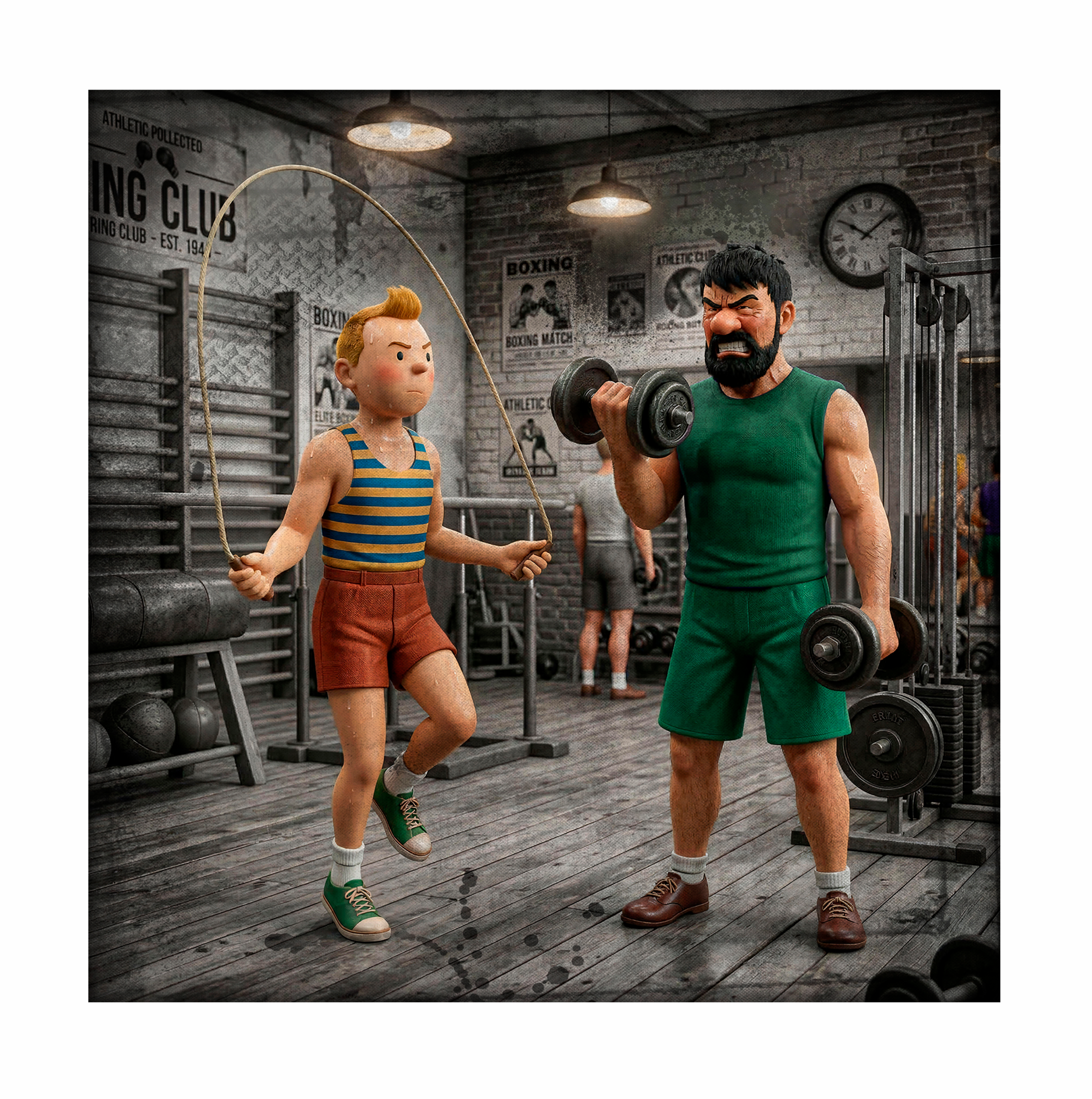 Tintin Workout