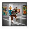 Tintin in the Gallery