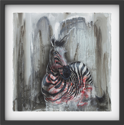 Hiding behind stripes