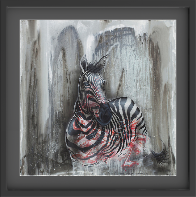 Hiding behind stripes