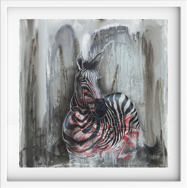 Hiding behind stripes